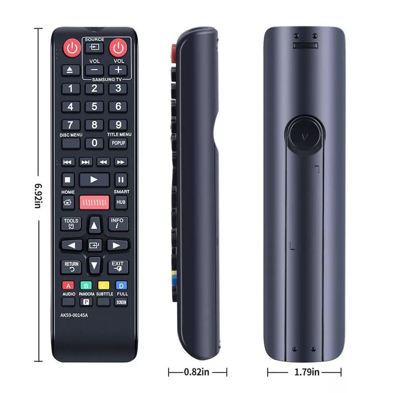 econtrolly Replace AK59-00145A Remote Control for Samsung Blu-Ray DVD Player BDE5700 BD-E5700 BD-E5700/ZA BDE5700ZA BD-E5700ZA BDE5900 BD-E5900 BD-E5900/ZA BDE5900ZA BD-E5900ZA BD-E6000 - Image 2